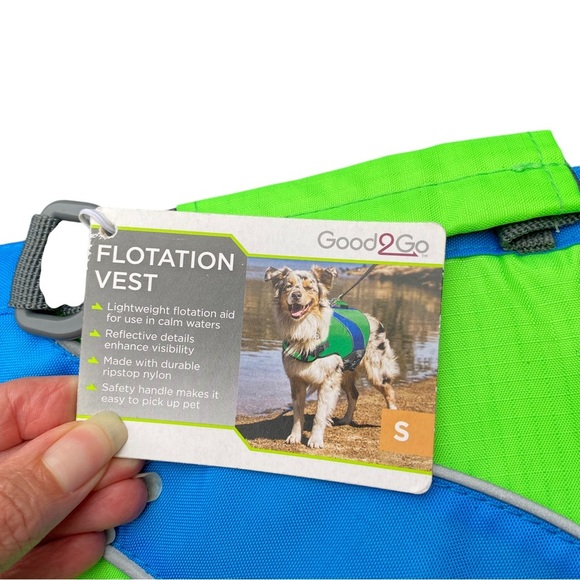 Nwt Good2Go Dog flotation vest nwt small - Picture 3 of 6